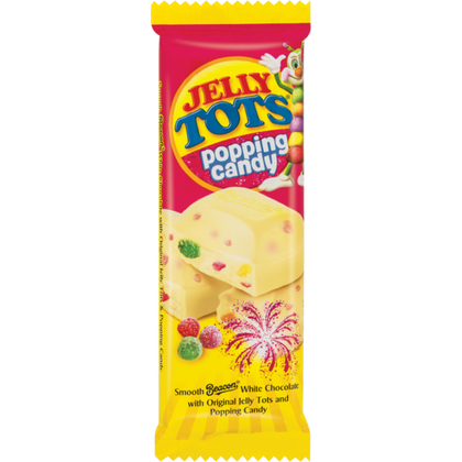 BEACON JELLY TOTS POPPING CANDY 80G SLAB