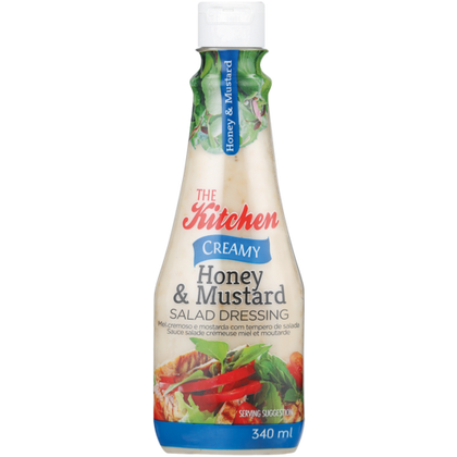 THE KITCHEN CREAMY HONEY & MUSTARD SALAD DRESSING 340ML