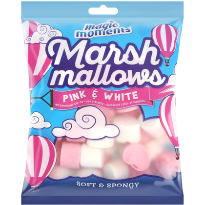MAGIC MOMENT PINK & WHITE MARSHMALLOW 300G