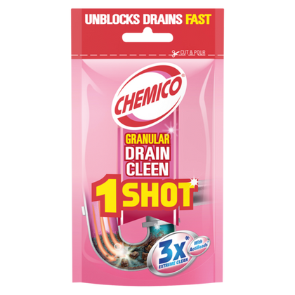 CHEMICO 60G DRAIN CLEAN ONE SHOT