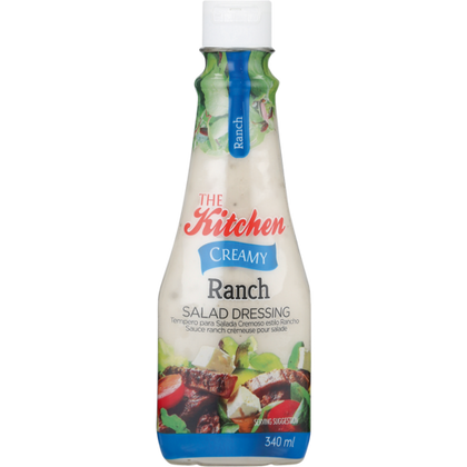 THE KITCHEN CREAMY RANCH SALAD RESSING 340ML