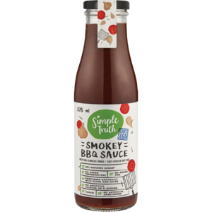 SIMPLE TRUTH SMOKEY BBQ SAUCE 375ML