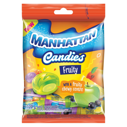 MANHATTAN CANDIES FRUITY 120G