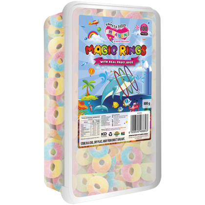 SWEETS FROM HEAVEN MAGIC RINGS TUBS 800G