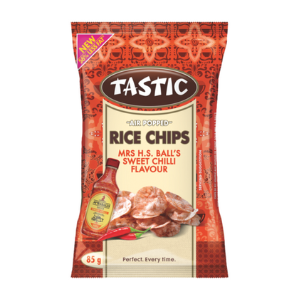 TASTIC RICE CHIPS 8 MRS H.S BALL S SWEET CHILLI