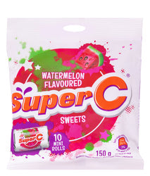 SUPER C MINI ROLL 150G WATERMELON