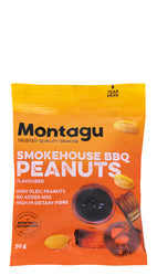 MONTAGU PEANUTS SMOKEHOUSE BBQ 50G