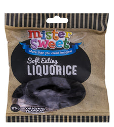 MISTER SWEET SOFT EAT LIQOURICE 175G