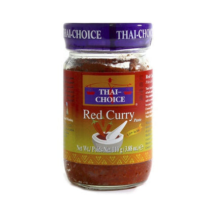 THAI CHOICE RED CURRY PASTE 110G