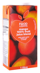 FOOD LOVER S 100% MANGO FRUIT JUICE 1LT