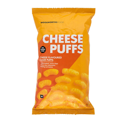 WOOLWORTHS CHEESE PUFFS 120G