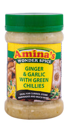 AMINA S - GINGER & GARLIC GREEN - 300G