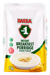 IWISA INSTANT PORRIDGE 1KG BANANA