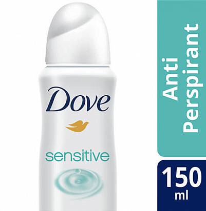 DOVE DEO 150ML (L) SENSITIVE