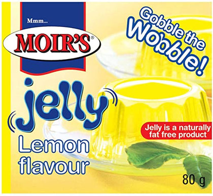 MOIRS JELLY LEMON FLAVOUR 80G