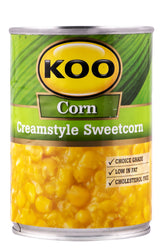 KOO SWEETCORN CREAM STYLE CORN 410G