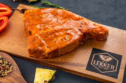 LEKKER MEAT SHOP BEEF T-BONE (Curry Flava) 1KG