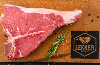 LEKKER MEAT SHOP BEEF T-BONE (Afghani) 1KG