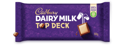 CADBURY DAIRY MILK TOP DECK 150G