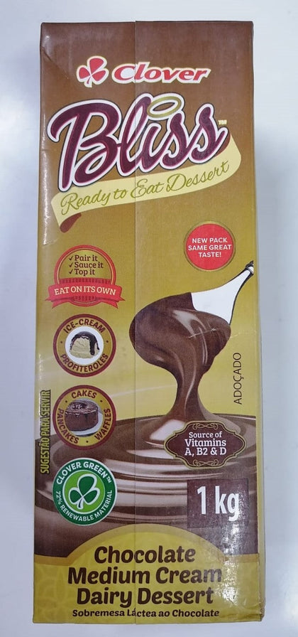 CLOVER BLISS CHOCOLATE DAIRY DESSERT 1KG