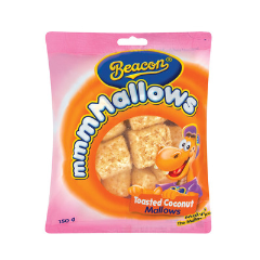 BEACON MALLOWS TOASTED COCONUT MALLOWS 150G