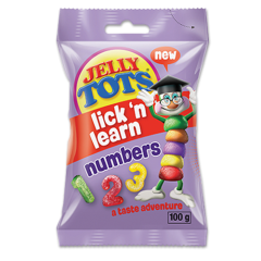 BEACON JELLY TOTS LICK N LEARN NUMBERS