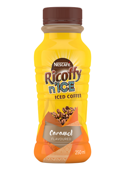 NESCAFE RICOFFY n'ICE ICED COFFEE CARAMEL FLAV 250