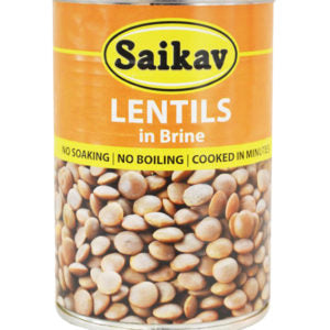 SAIKAV LENTILS IN BRINE 410G (GORIMA)