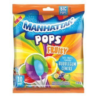 MANHATTAN POPS FRUITY 210G