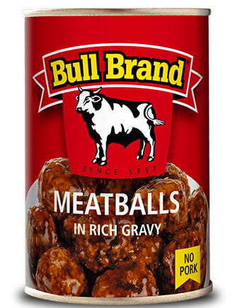 BULL BRAND MEAT BALLS IN GRAVY 285G