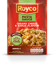 ROYCO PASTA SAUCE CREAMY CHEESE & GARLIC