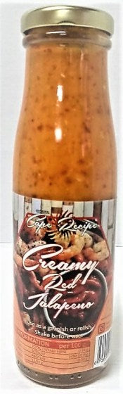 AMINA'S  CREAMY JALAPENO RED 250ML