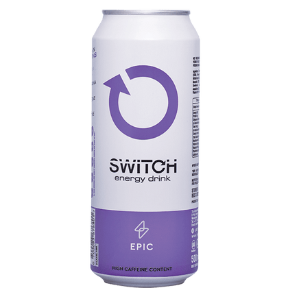 SWITCH ENERGY DRINK 500ML EPIC(PURLE)