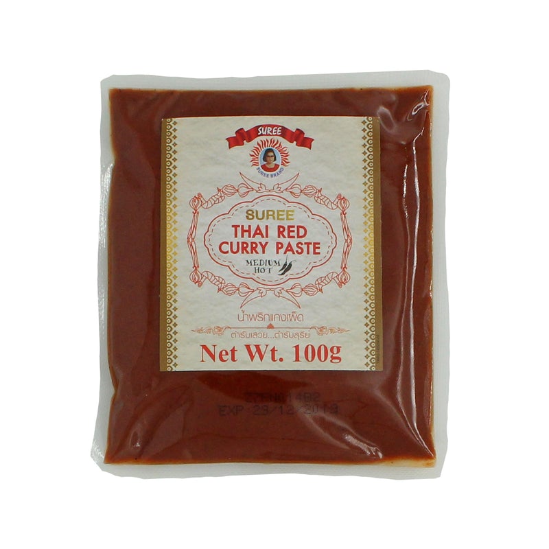 SUREE BRAND THAI RED CURRY PASTE 100G