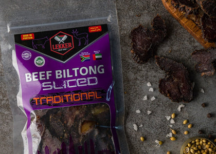 LEKKER BEEF BILTONG SLICED TRADITION 250G