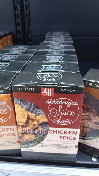 AKHALWAYA'S SPICE RACK PERI PERI CHICKEN  50G