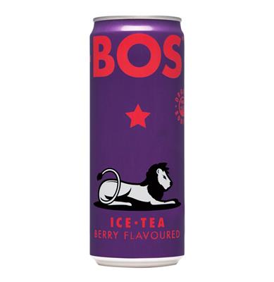 BOS ICE TEA 330ML BERRY