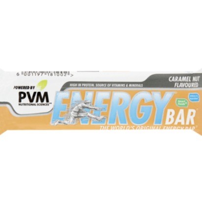 PVM ENERGY BAR 45G CARAMEL NUT