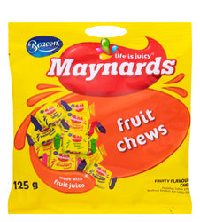 BEACON MAYNARDS FRUIT CHEWS 125G