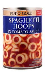 POT O GOLD SPAGHETTI HOOPS IN TOMATO SAUCE 400G