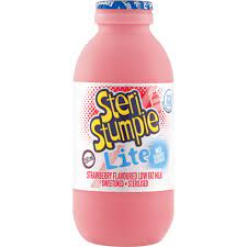 STERI STUMPIE LITE STRAWBERRY (NO SUGAR ADDED) 350ML