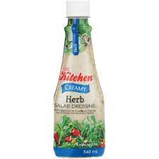 THE KITCHEN CREAMY HERB SALAD DRESSING 340ML