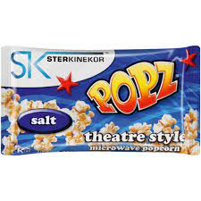 POPZ THEATRE STYLE MICROWAVE POP[CORN SALT 85G