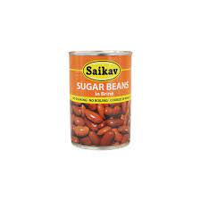 SAIKAV SUGAR BEANS IN BRINE 410G