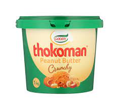 THOKOMAN P/BUTTER 1KG CRUNCHY