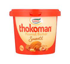 THOKOMAN P/BUTTER 1KG SMOOTH 1KG