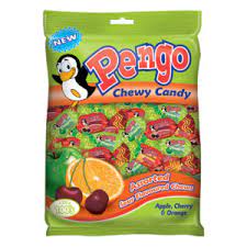 PENGO CHEWS 100s APPLE CHERRY ORANGE