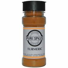 PURE SPICES TURMERIC GROUND 100ML BOTTLE