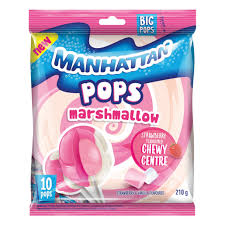 MANHATTAN POPS MARSHMALLOW 210G
