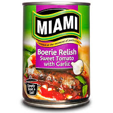 MIAMI BOERIE RELISH 450G GARLIC